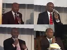 Haiti - Politic : 4 candidates answer a question about corruption