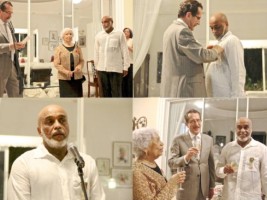Haiti - Diplomacy : Two Haitian personalities decorated by France