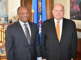Haiti - Politic : The Chancellor Brutus and OAS talk about elections