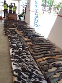 Haiti - Security : More than 250,000 illegal weapons in circulation in the country...
