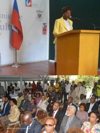 Haiti - Culture : Dithny Joan Raton takes control of the Ministry of Culture