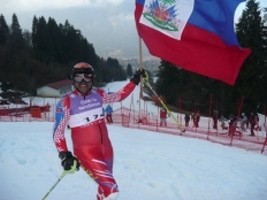 Haiti - Sports : «Rasta Piquet» at 3rd World Ski Championships