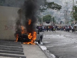 Haiti - Politic : Net increase in violence during protests in Port-au-Prince