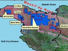 Haiti - Geology : Gold in Grand Bois