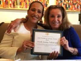 Haiti - Social : Arielle Jeanty Villedrouin «Woman of Courage Haiti 2015»