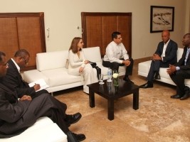 iciHaïti - Politique : Rencontres du Président Martelly au Forum Économique Mondiale