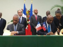 Haiti - Politic : Series of agreements signed with France