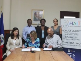iciHaiti - Economy : CFI signs MoU to strengthen investments