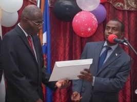 iciHaiti - Politic : Installation of the new Minister of Environment