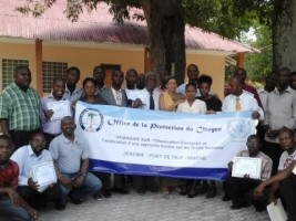 Haiti - Education : End of electoral observation training for journalists