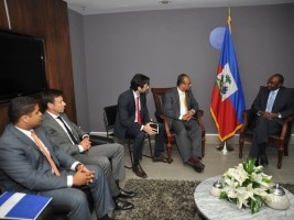 iciHaïti - Politique : Le Premier Ministre reçoit une délégation de l'OEA