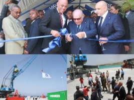 Haiti - Economy : Inauguration of the new world class Port Lafito