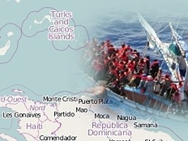iciHaiti - Social : 99 Haitian boat people intercepted off Providenciales