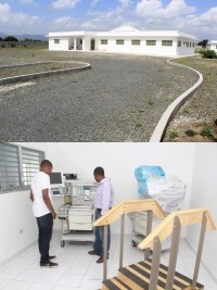 iciHaïti - Santé : Rotchild François visite le nouveau Centre de santé de Caracol