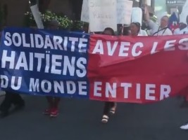 iciHaiti - Montreal : Small success of the solidarity march for Haitian