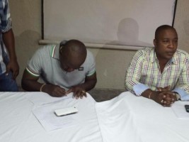 iciHaiti - Petit-Goâve : Signing of a code of good electoral conduct