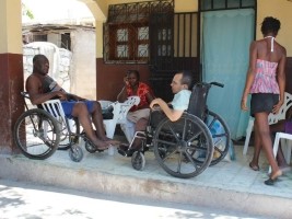 iciHaïti - Social : Gérald Oriol Jr. dans la ville des Gonaïves