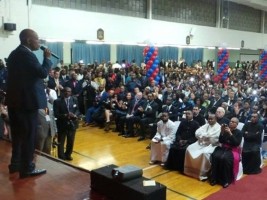 Haïti - Politique : Martelly à la rencontre de la communauté haïtienne de Spring Valley