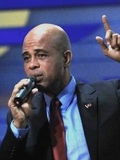 Haiti - Politic : Declarations of Michel Martelly in Dominican Republic