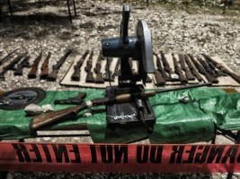 Haïti - Sécurité : Destruction d'armes...