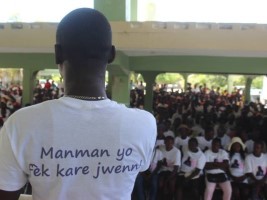 Haiti - Social : Launch of «Ti Manman Cheri Tou Nèf» in Aquin