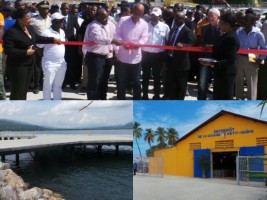 Haiti - Economy : Inauguration of Port of Petit-Goâve