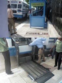 iciHaiti - Social : Development of bus stops for the disabled