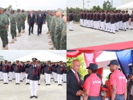 Haiti - Army : Swearing and graduation of the Army Corps of Engineers