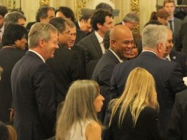 iciHaiti - Diplomacy : President Martelly to the inauguration of President of Argentina Mauricio Macri
