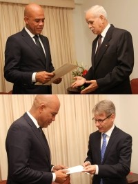 Haïti - Diplomatie : Deux nouveaux Ambassadeurs accrédités