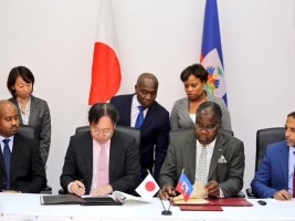 iciHaïti - Humanitaire : Accord d'assistance alimentaire de $4M du Japon