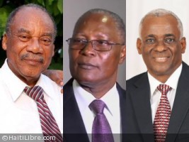 Haiti - FLASH : 3 candidates competing for the position of Provisional President (Official)