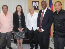 iciHaïti - Diaspora : Entretien entre le MHAVE et l'Ambassade britannique