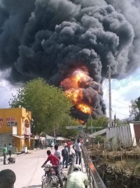 iciHaiti - Fire Hinche : Message of sympathy from Total Haiti