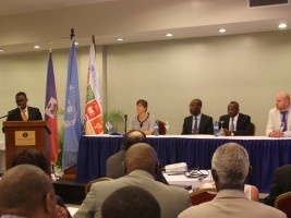 Haiti - Environment : Dieuseul Desras to the Signing Ceremony of the Paris Agreement (COP21)