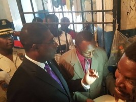 iciHaiti - Politic : The Minister of Justice on the ground
