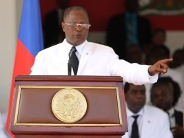 Haiti - Politic : Flag Day, Privert speech in Arcahaie