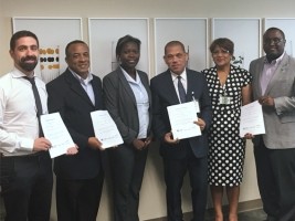 iciHaïti - Miami : Accord pour soutenir la DINEPA