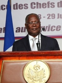 iciHaïti - Politique : Tête-à-tête entre Privert et les chefs de Mission diplomatique