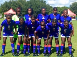 iciHaïti - Football U15 : Les Grenadières écrasent Trinidad [5-0]