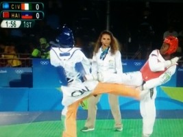 Haiti - Rio 2016 : Aniya Necol Louissaint lost 7-2, no more chance of medal