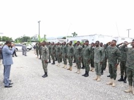 Haïti - Politique : Le PM rend hommage aux militaires haïtiens