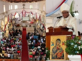 Haiti - Religion : Mass of consecration at the Cathedral of Sainte Anne of Anse-à-Veau