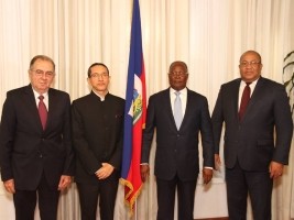 Haiti - Diplomacy : Accreditation of 2 new Ambassadors (India and Egypt)
