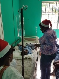 iciHaiti - Christmas : The National Lottery visits the Sanatorium