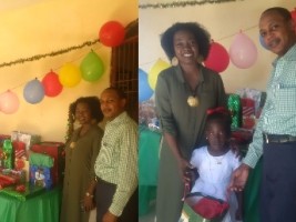 Haiti - Christmas : Two artists and Diaspora join forces to bring joy to children