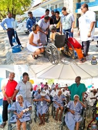 Haiti - Social : Sharing Day at the Communal Asylum of Port-au-Prince