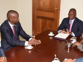Haïti - Politique : Réunion entre Privert et le Président élu Jovenel Moïse