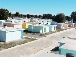 Haiti - Politics : Inauguration of 182 social housing units in Ouanaminthe