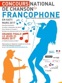 Haiti - FLASH : Registrations at «Concours national de la Chanson Francophone»